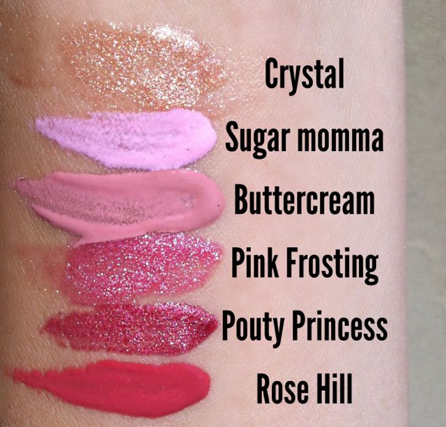 Nordstrom colors pink gloss powder lip la icing knee length